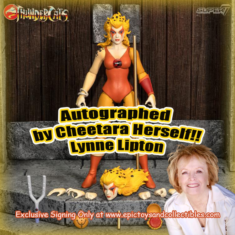 Thundercats - 4K Cheetara Autograph Lynne Lipton