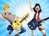 NECA - Bill & Ted Toony Classics Bill & Ted Two-Pack