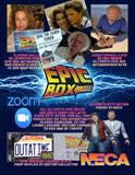 Epic Box EXTRAS - Back to the Future 35th Anniversary - Autographed Clock Tower Flyer