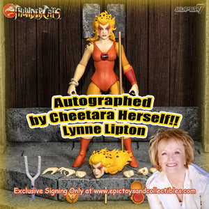 Autographed ThunderCats Ultimates Cheetara - Lynne Lipton