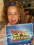 Epic Box EXTRAS - Back to the Future 35th Anniversary - Jennifer Parker Combo - Flyer and Picture
