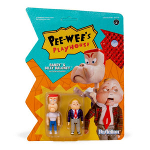 Pee-wee's Playhouse ReAction Randy & Bill Baloney Figure Two-Pack