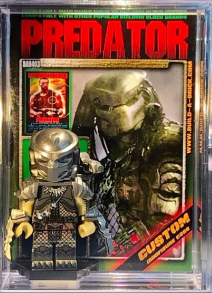 The Predator Deluxe Build-A-Brick Custom Mini-Figure